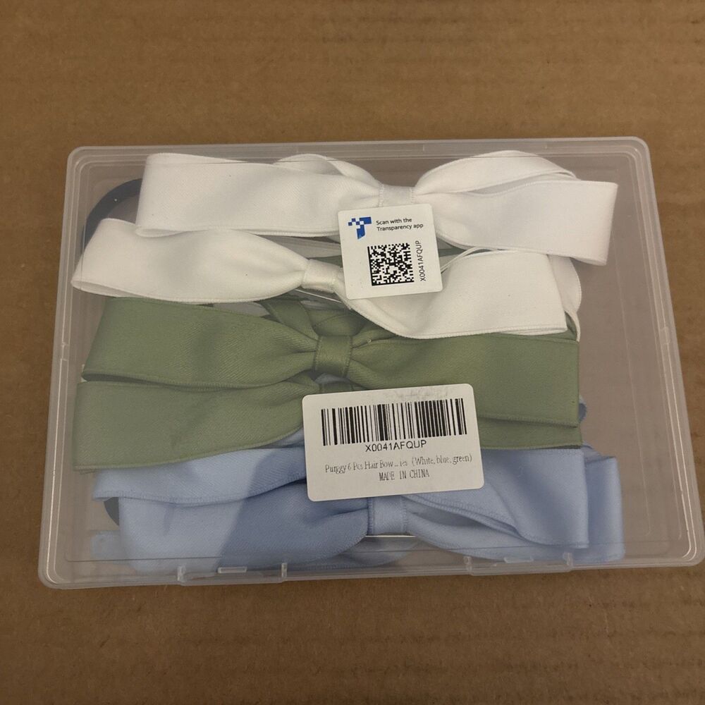 6 Pc Hair Bow